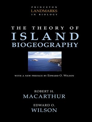 cover image of The Theory of Island Biogeography